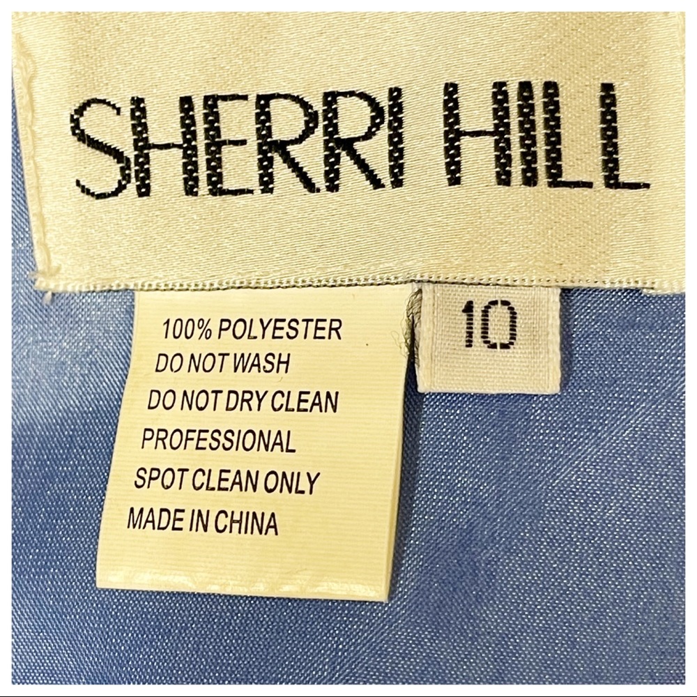 Sherri Hill sequin blue gown - Picture 9 of 9
